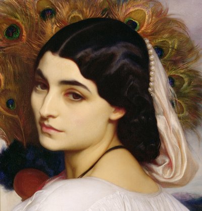 Pavonia (detail) by Frederic Leighton